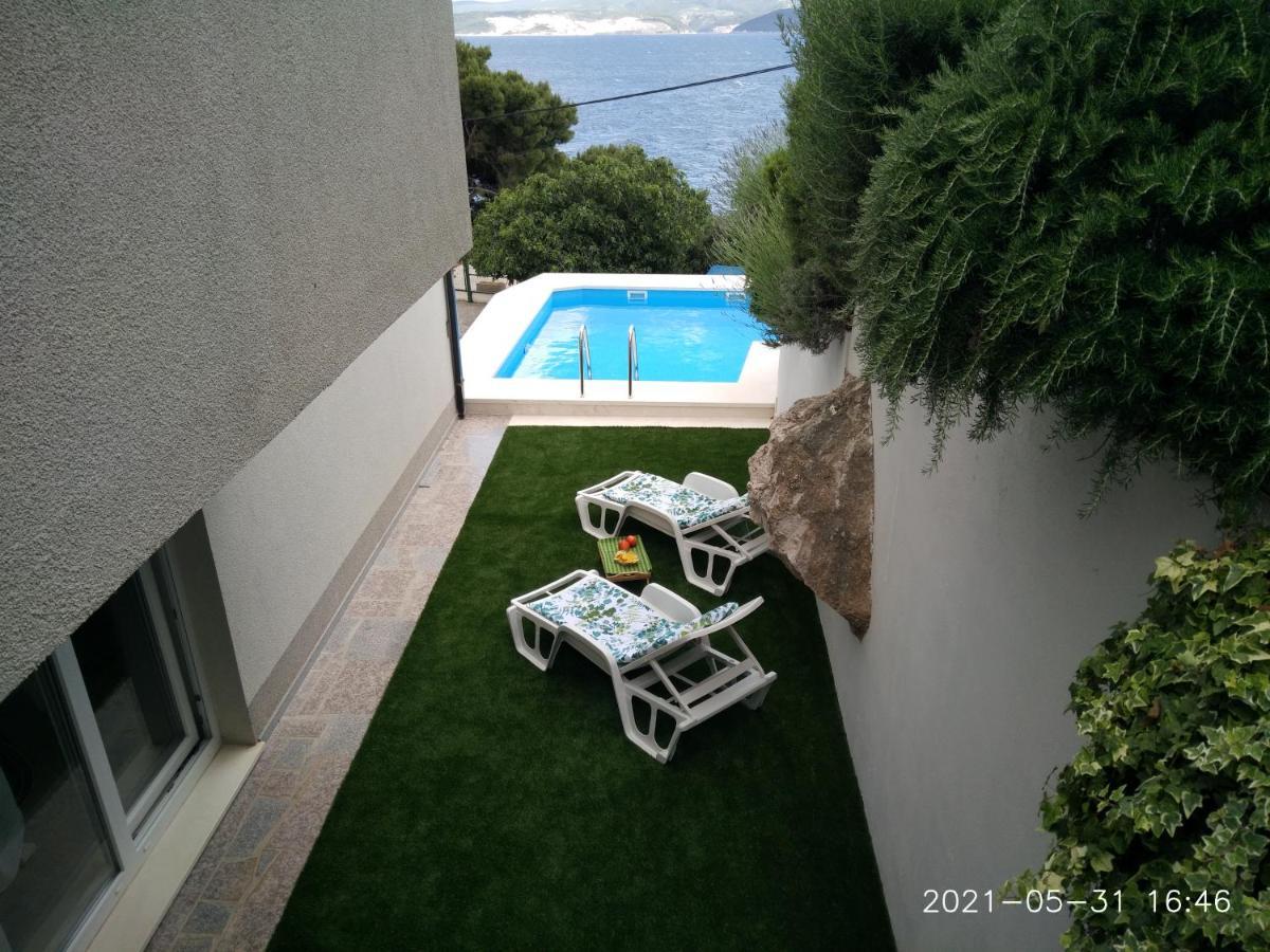 Private Pool And Sea View Apartment Omiš Εξωτερικό φωτογραφία